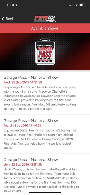 Performance Racing Network on the App Store