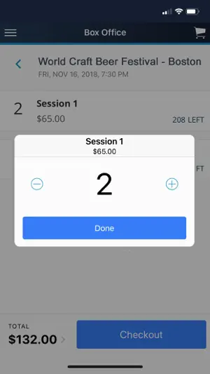 Big Tickets Eventpro screenshot 2