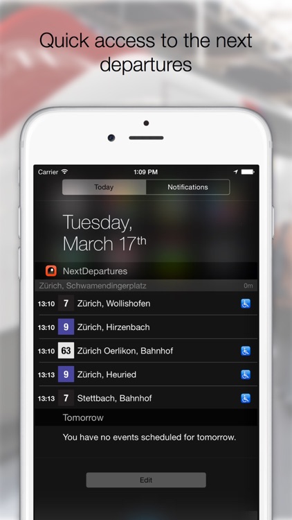 Departures - Switzerland