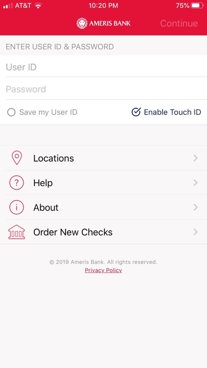Ameris Bank Personal Mobile