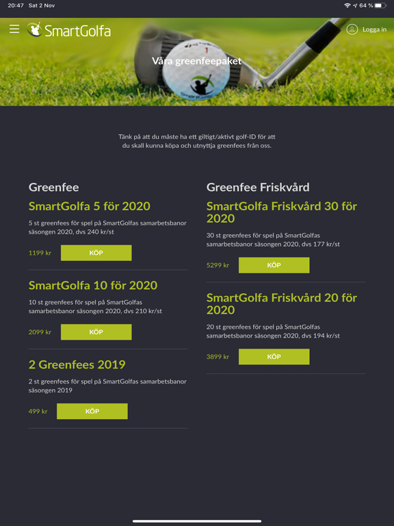 Screenshot #6 pour SmartGolfa