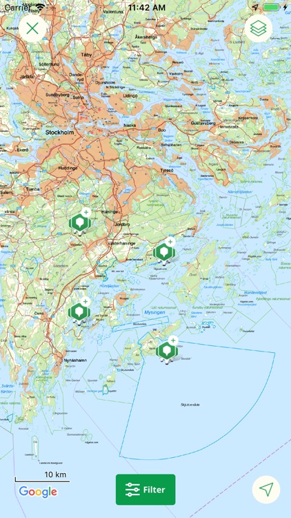 Haninges Naturkarta screenshot-4