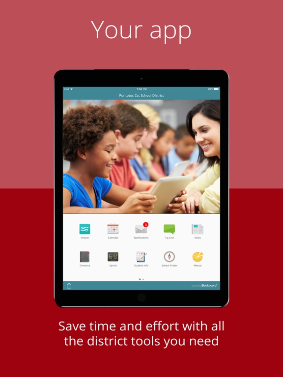 Pontotoc Co. School District iPad screenshot 1 - Education app
