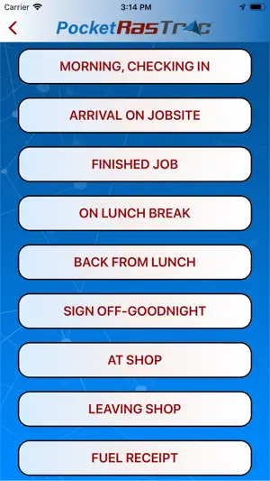 PocketRASTRAC screenshot 3