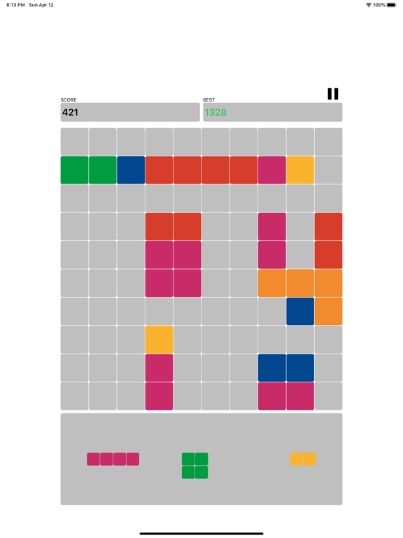 100 Blocks - Challenge iPad screenshot