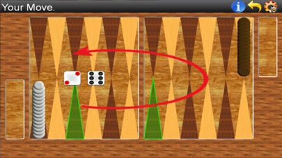 Screenshot #2 pour Backgammon Lite