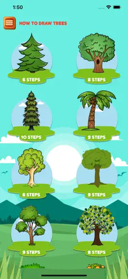 Game screenshot How to Draw Trees mod apk