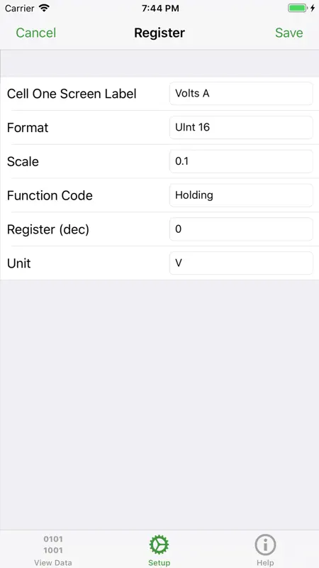 ezModbus screenshot 4 of 4