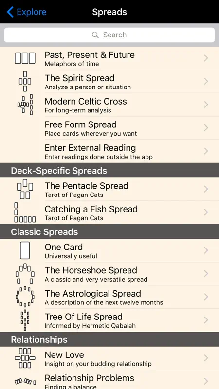 Tarot of Pagan Cats screenshot 3 of 5