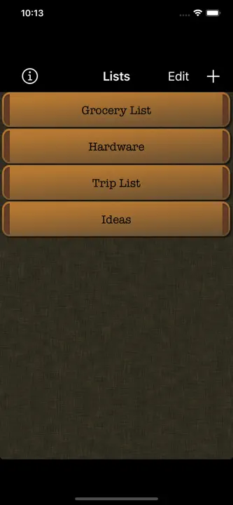 Simple Grocery List: Screenshot 1 von 3