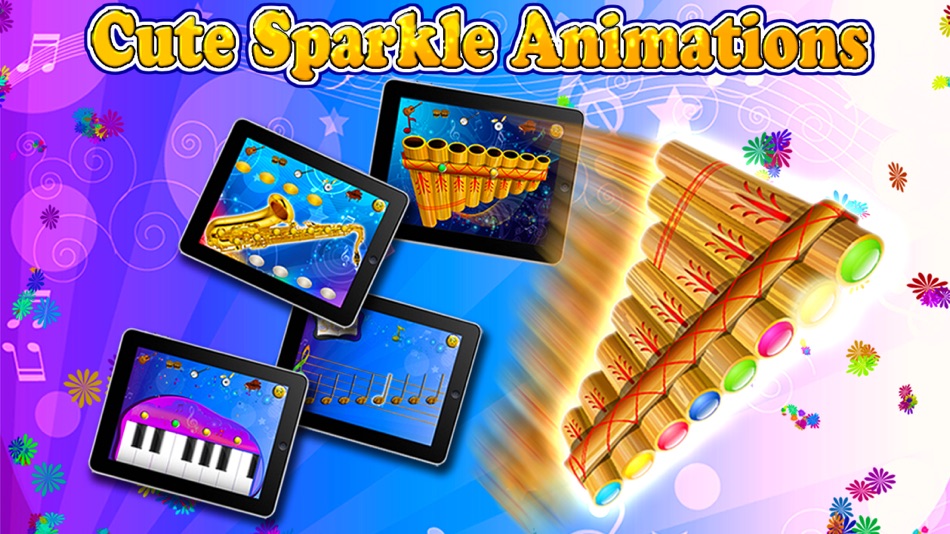 #5. Music Sparkles - Full Version (iOS) 由: Kids Games Club by TabTale