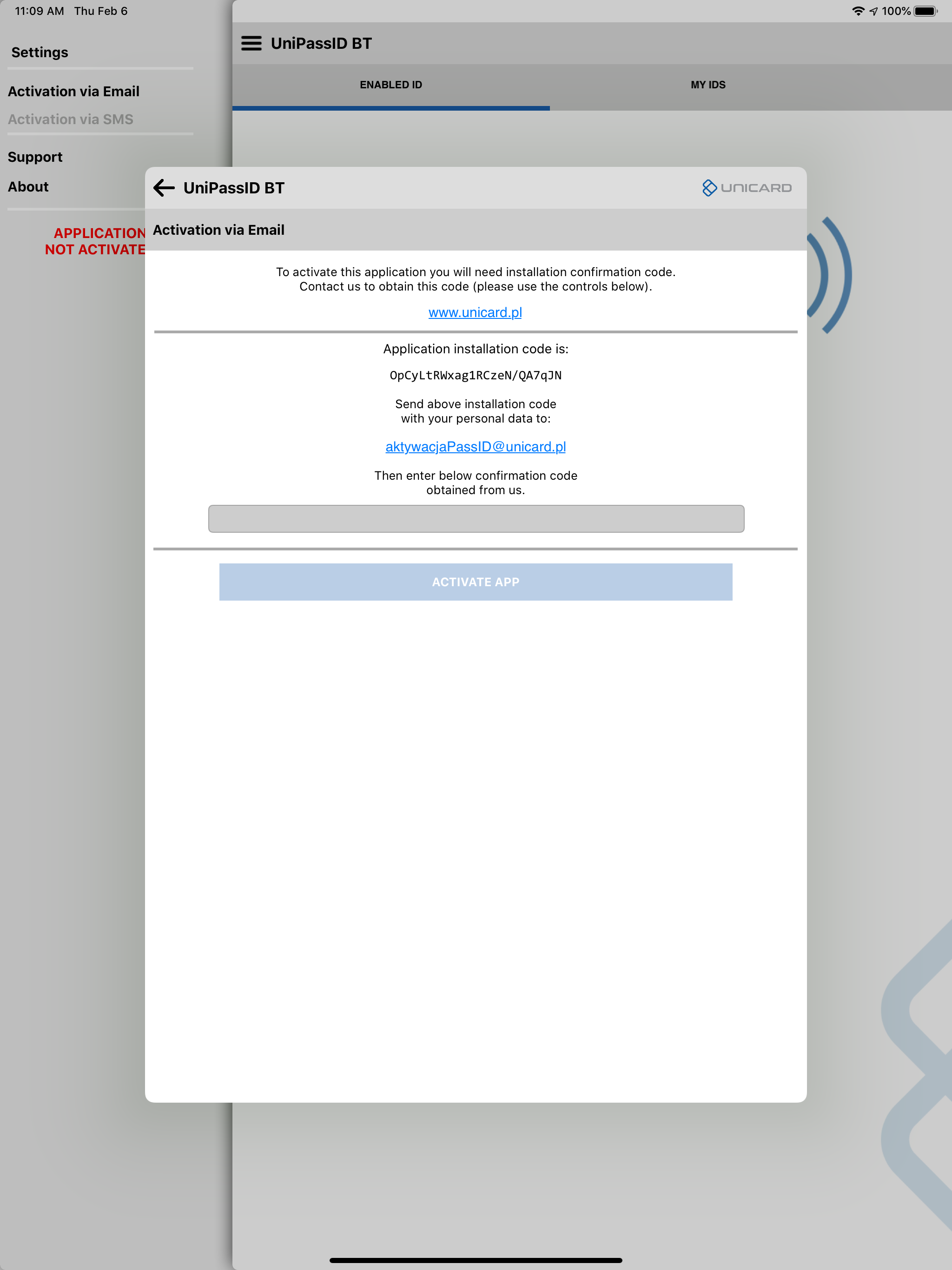 UniPassID BT screenshot 9