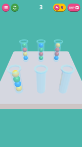 Bubble Sort 3D: Color Puzzle screenshot
