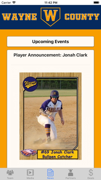 Wayne Post 11 Baseball