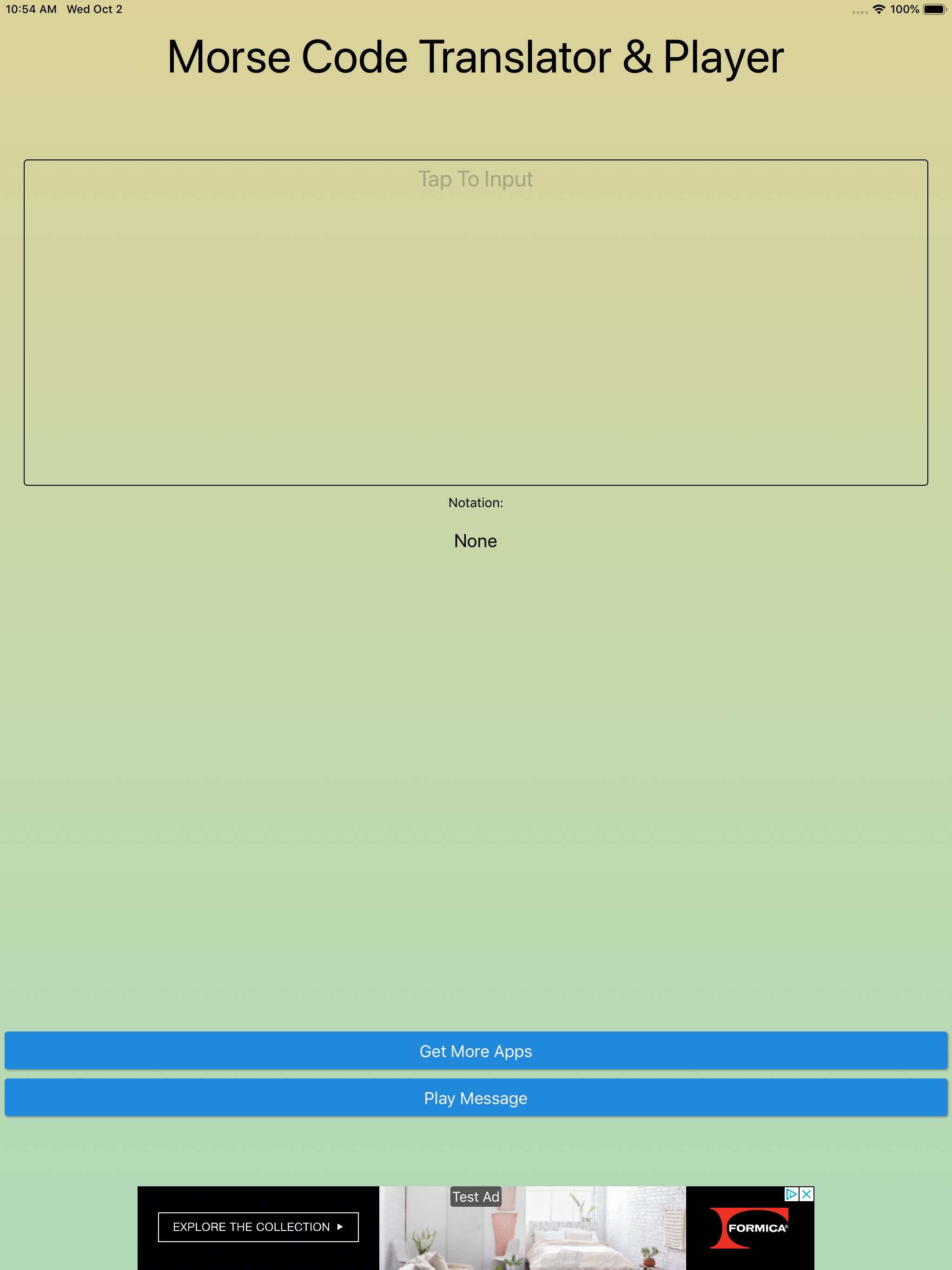 Morse Code Translator Player