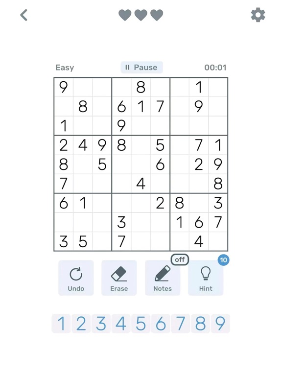 Sudoku Logic: Brain Math games