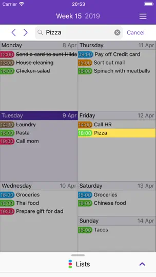 Capture d'écran de Easy Reminders sur iPhone 5