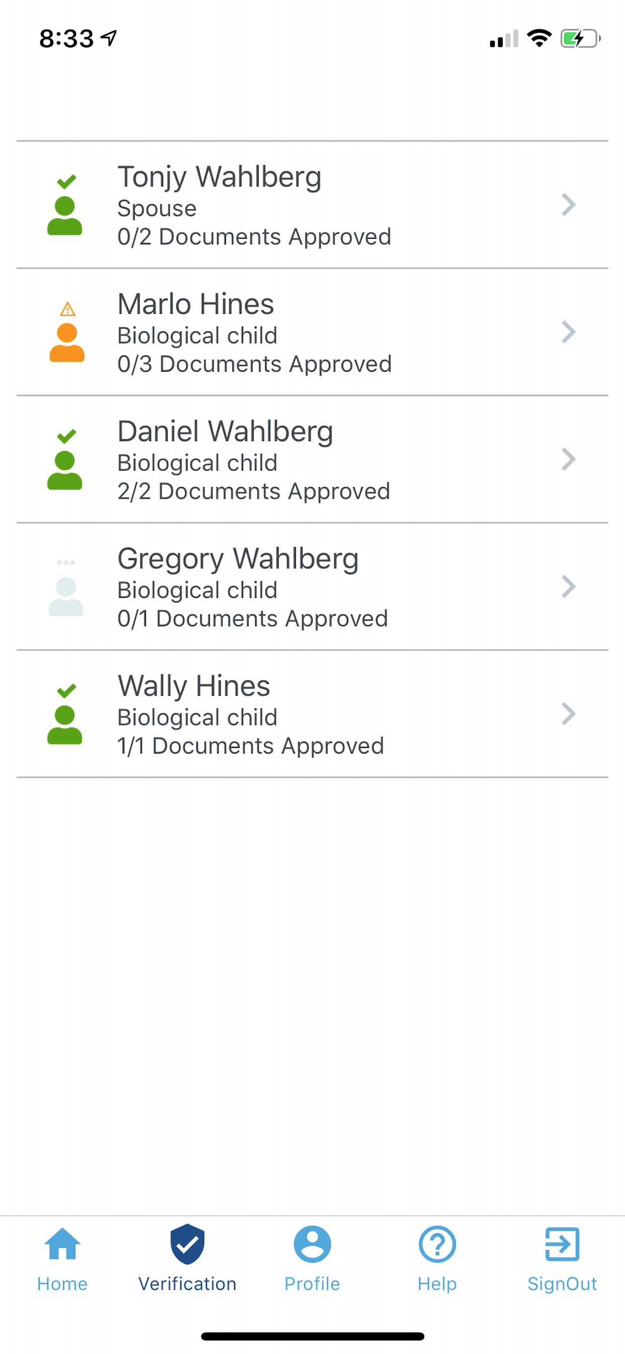 Clearify Verification