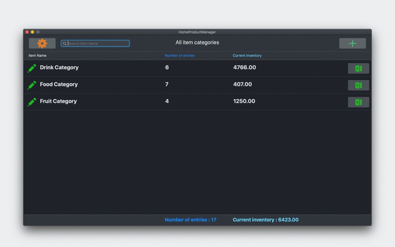 Screenshot #3 pour Home Product Manager-Inventory