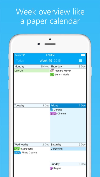 Easy Calendar