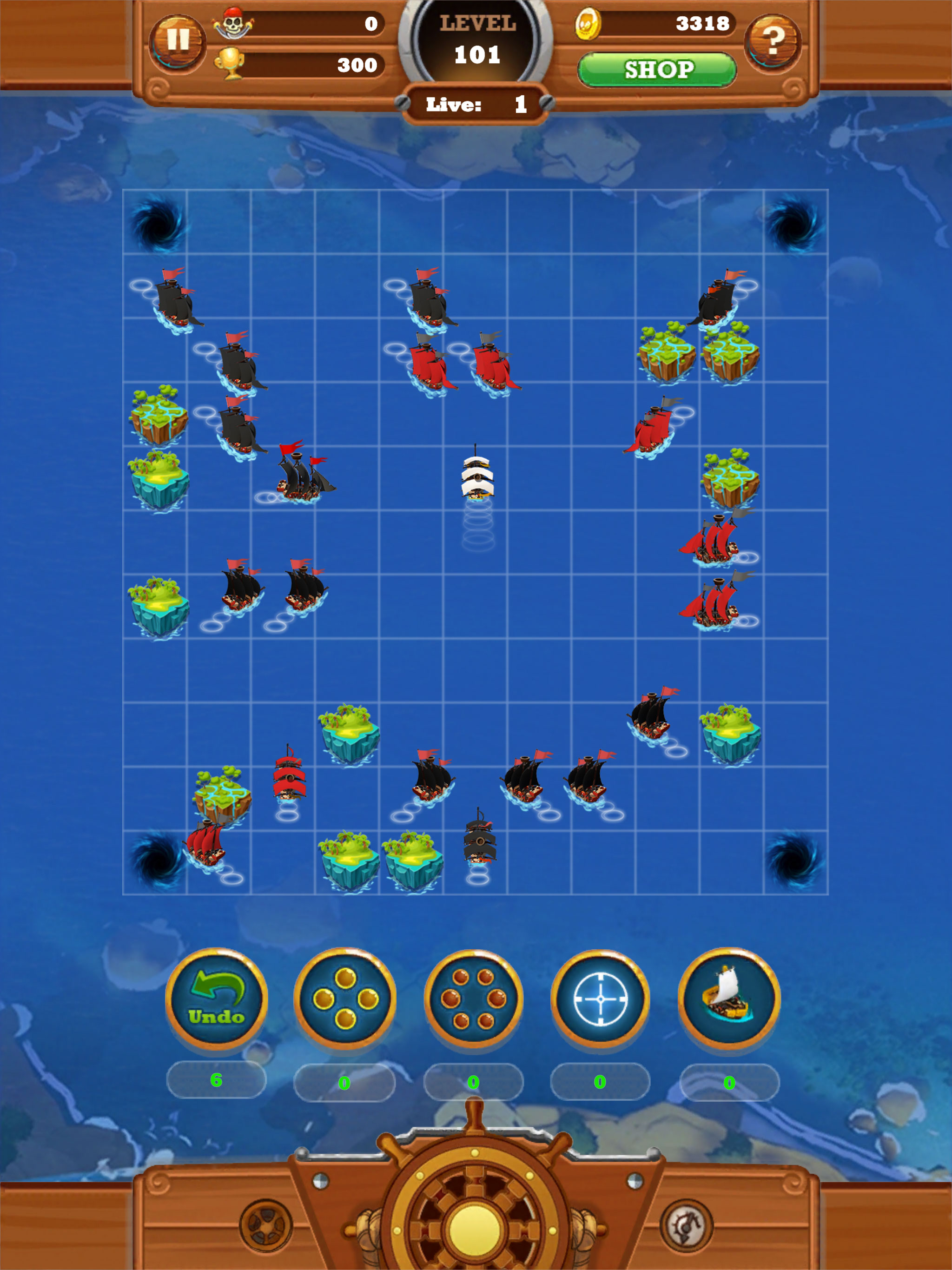 Seven Ships Battle: Pirate Sea