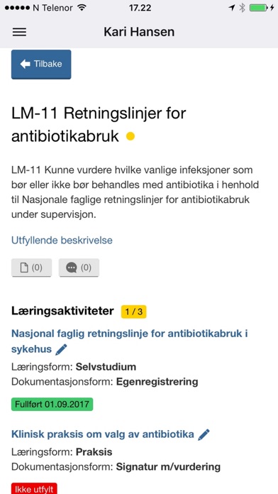 Dossier Helse Screenshot