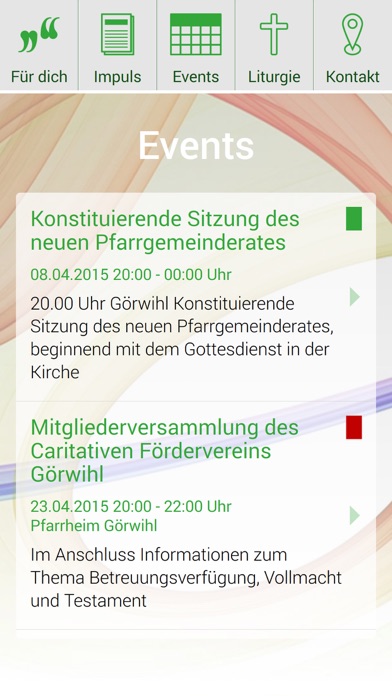 Wendelinusbote Screenshot