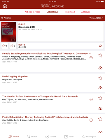 ISSM Journals - náhled