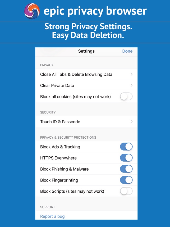 Epic Privacy Browser (w/ VPN) on the App Store