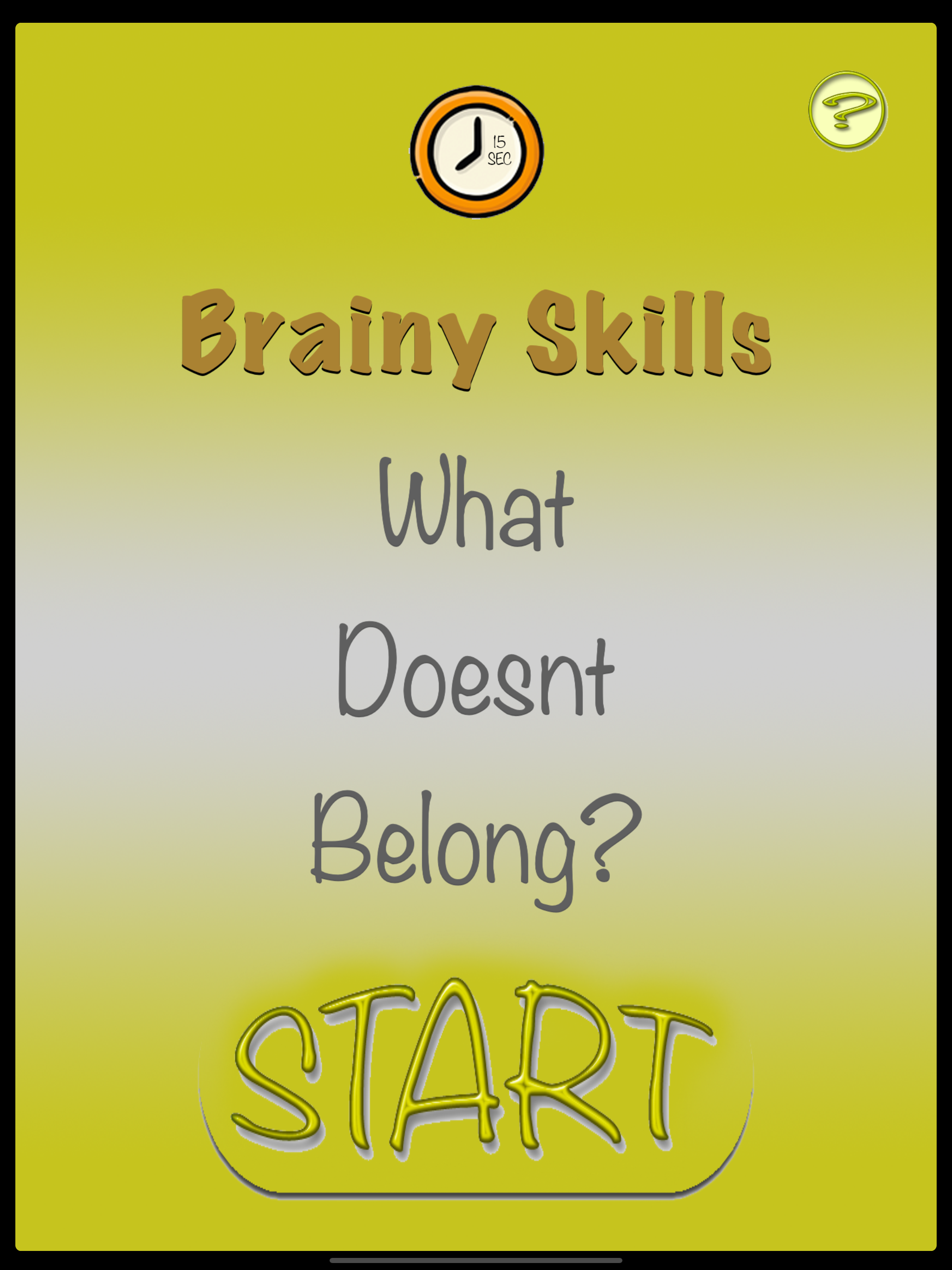 Brainy Skills Doesn't Belong screenshot 9