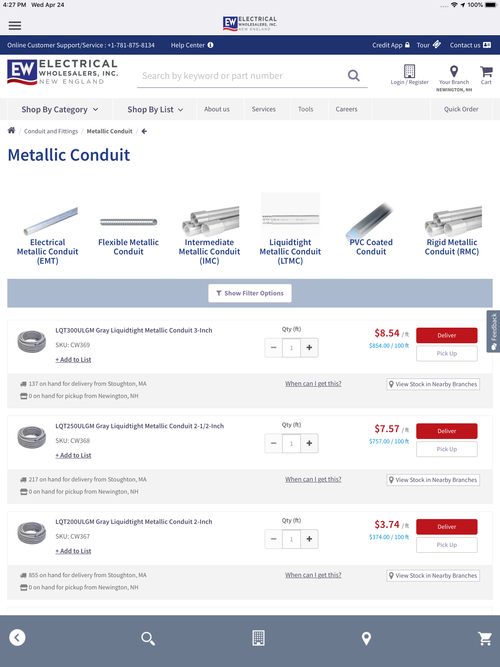 Electrical Wholesalers - NE