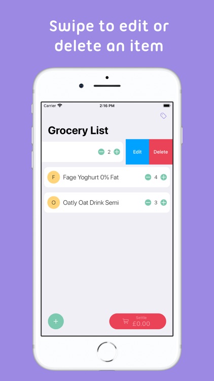 Mindy : Grocery List screenshot-4