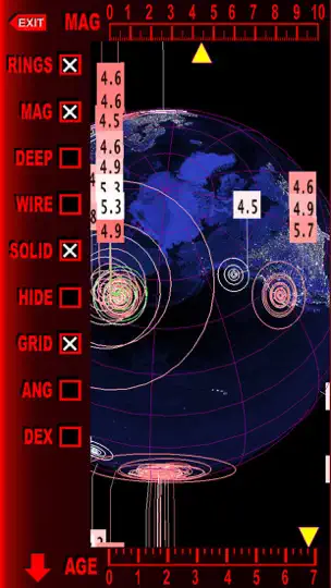 Captura de pantalla de Earthquake 3D en iPhone 5