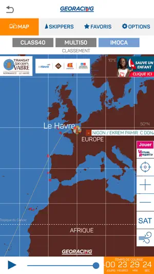 GeoRacing screenshot 1