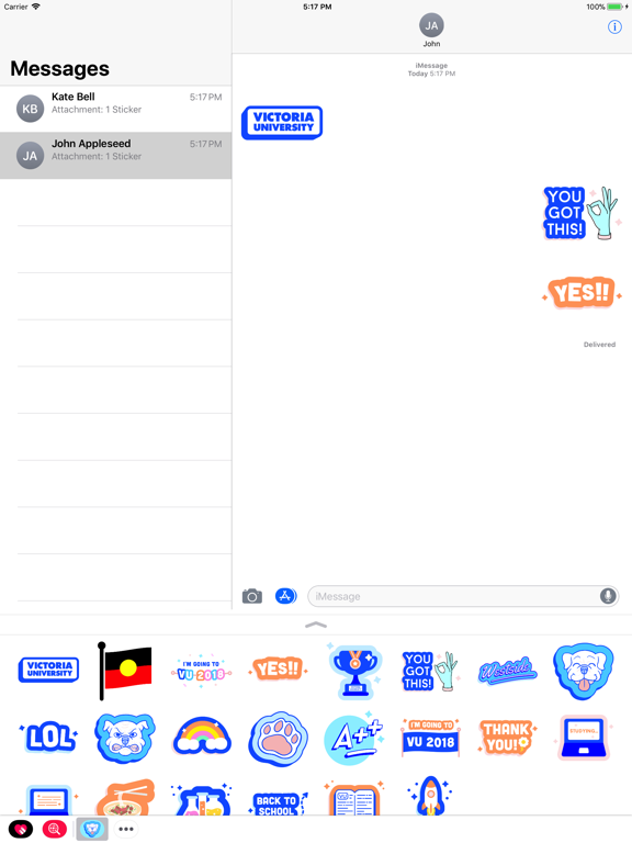 Screenshot #4 pour VU Stickers