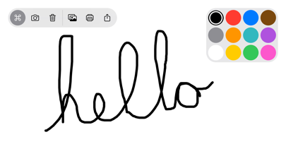 Screenshot #1 pour Whiteboard: just draw together