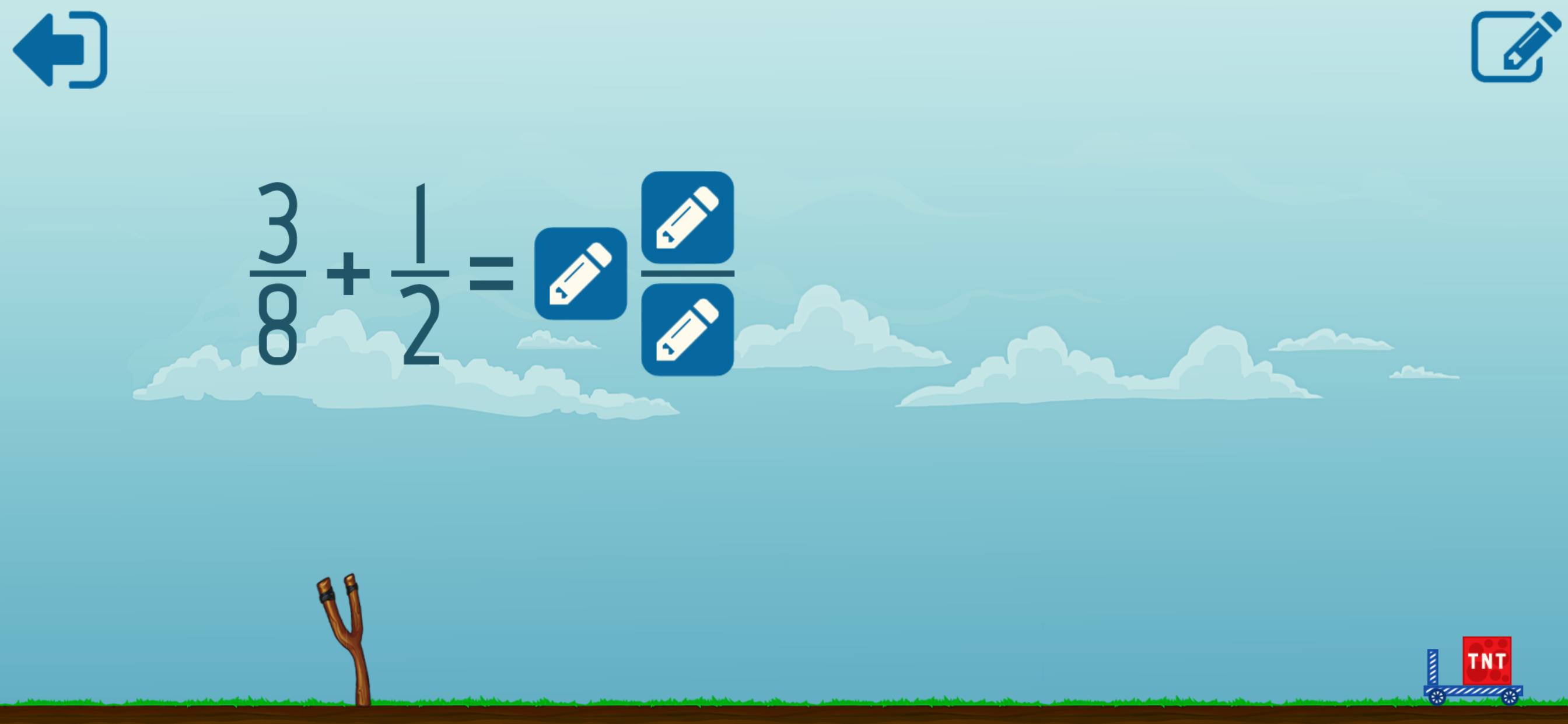 Math Shot Adding Fractions screenshot 7