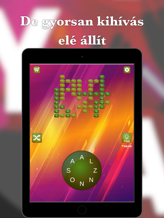 Screenshot #6 pour Magyar Nyelvű Szókereső Játék