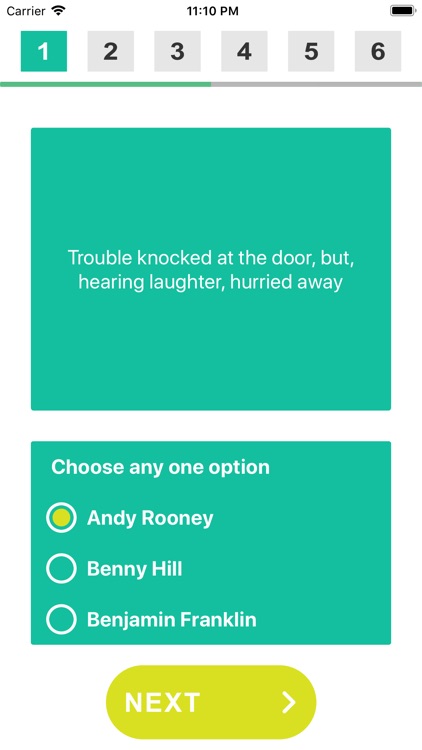 The Quotes Quiz screenshot-5