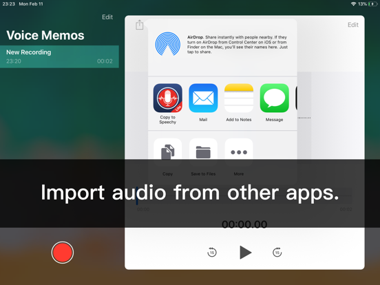 Voice Dictation - Speechy iPad screenshot 4 - Business app
