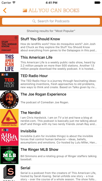 All You Can Books - Unlimited Screenshot 2 - AppWisp.com All You Can Books - Unlimited Screenshot 2 - AppWisp.com