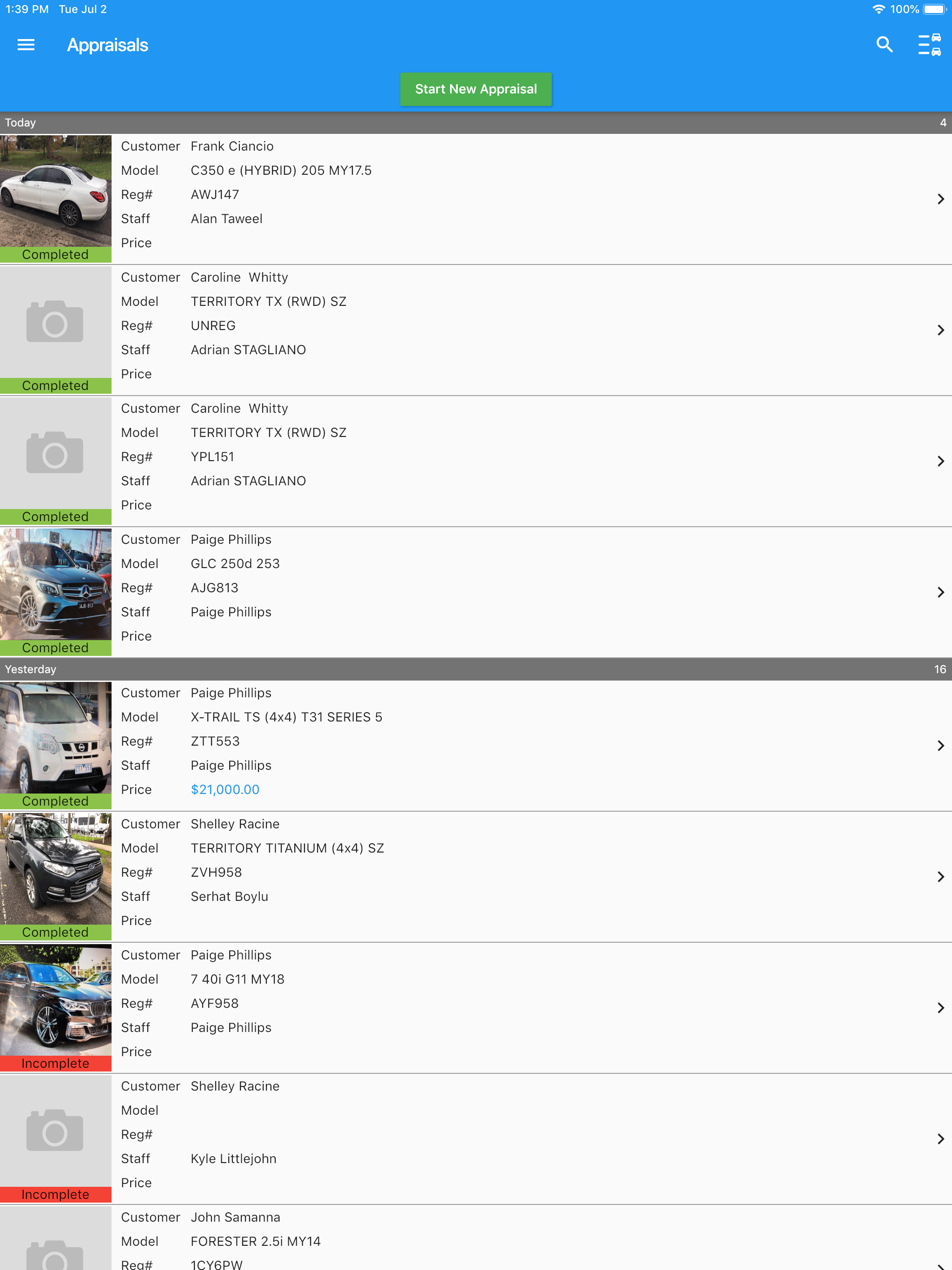 Dealer Drive Appraisals screenshot 6