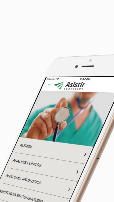 Asistir Servicios Screenshot