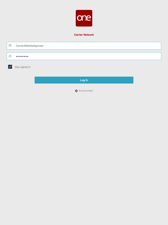Carrier Application iPad screenshot 3 - Business app