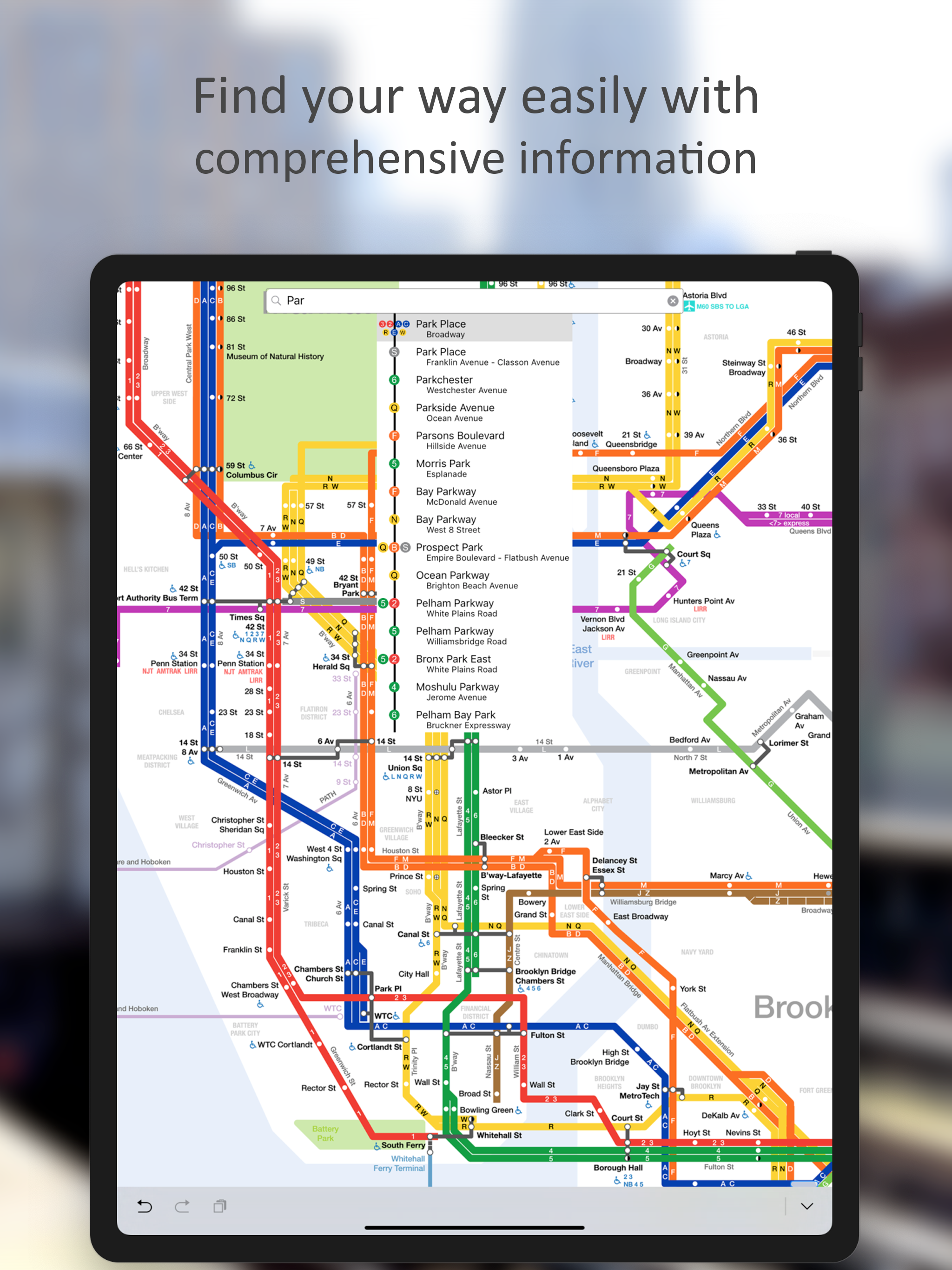 MetroMap NYC - MTA Network screenshot 5