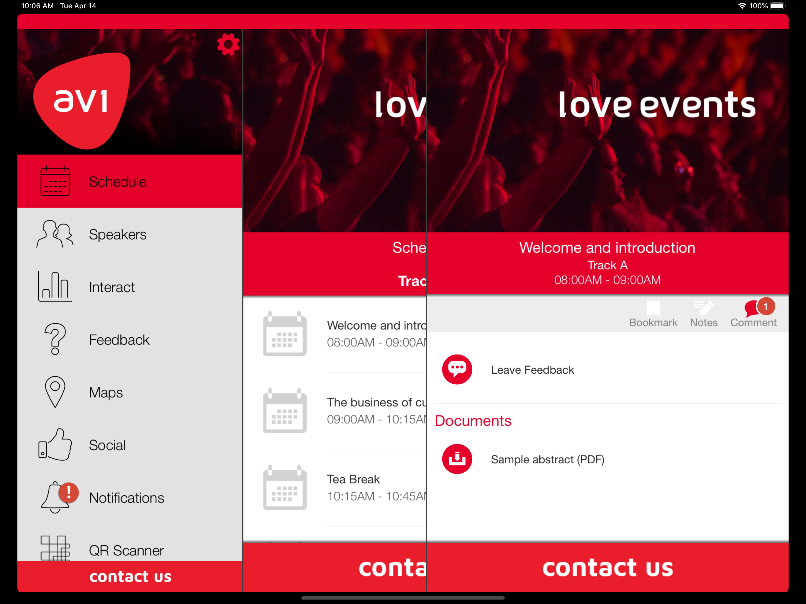 AV1 Events screenshot 10
