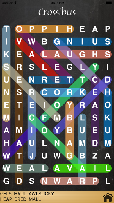 Crossibus - Word Search Puzzle Screenshot