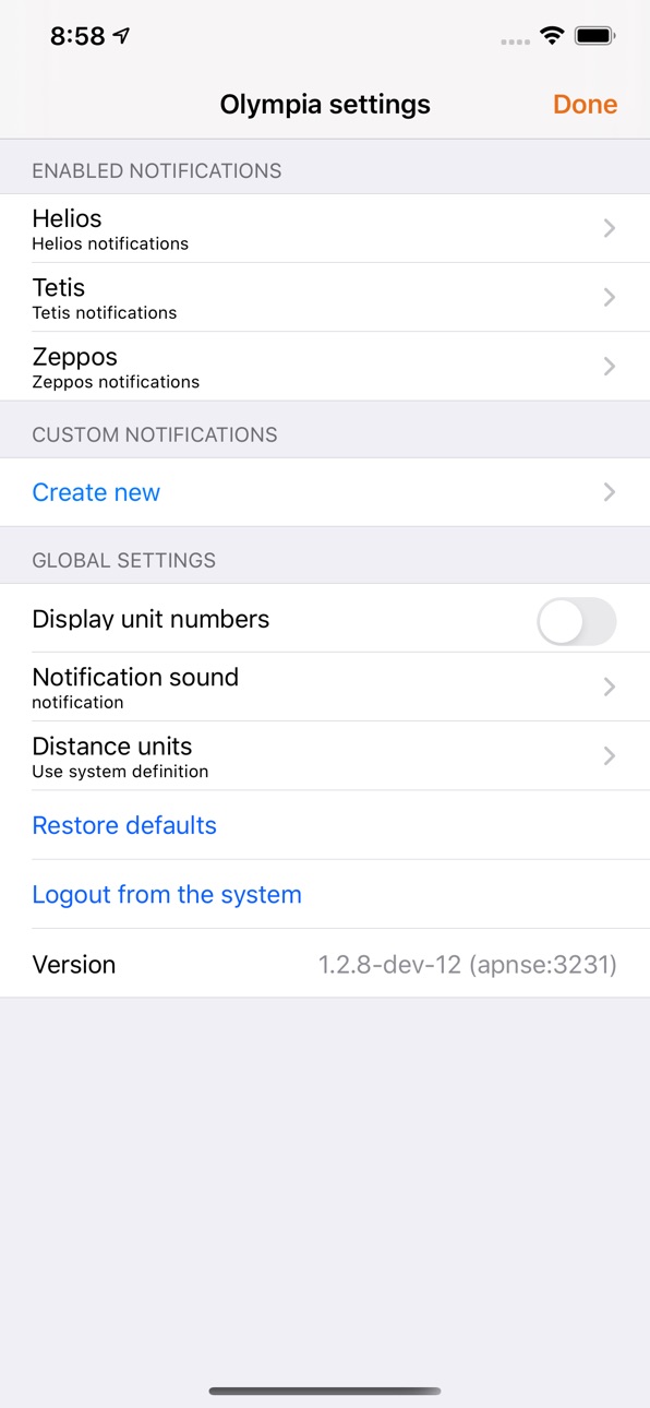 iPhone screenshot
