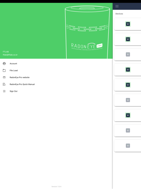 Screenshot #6 pour RadonEye Pro