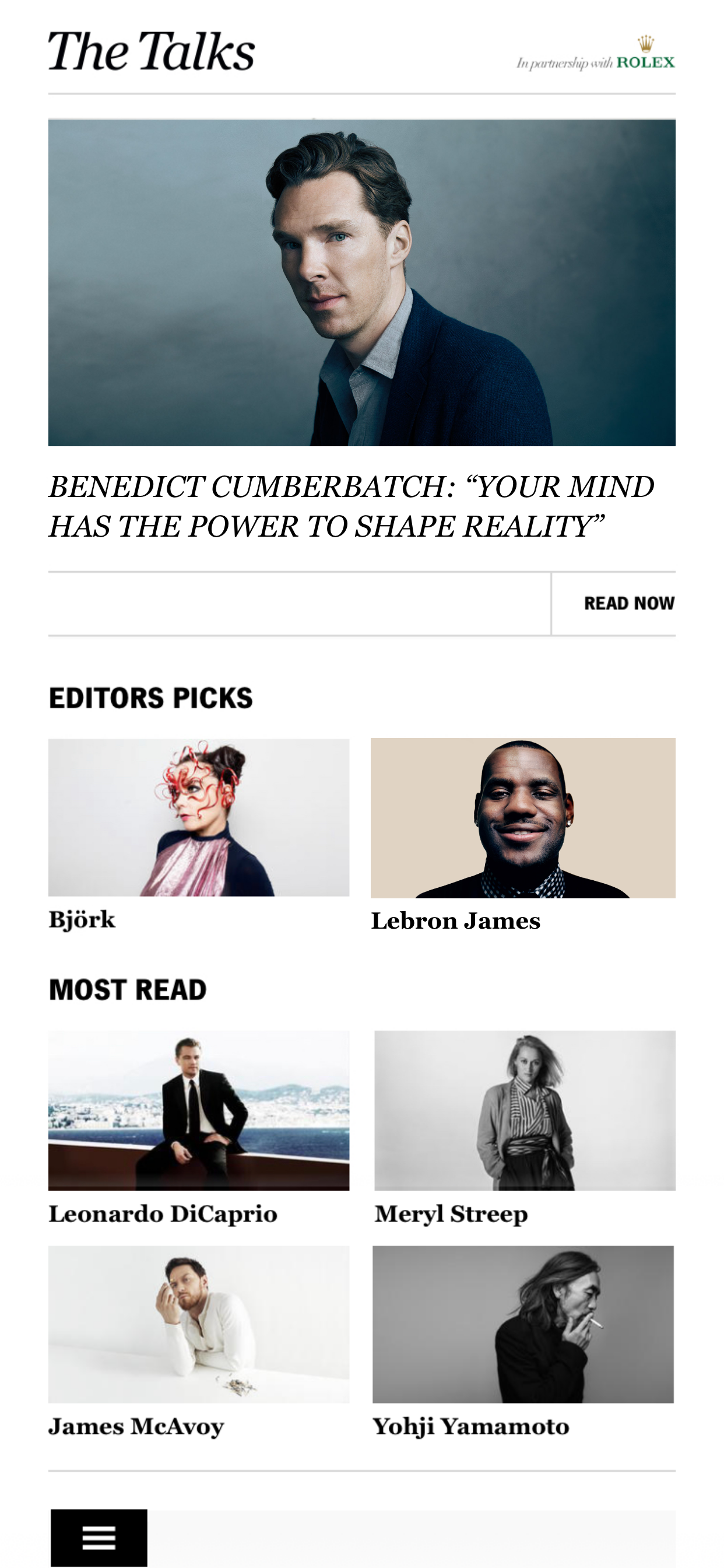 The Talks Interview Magazine